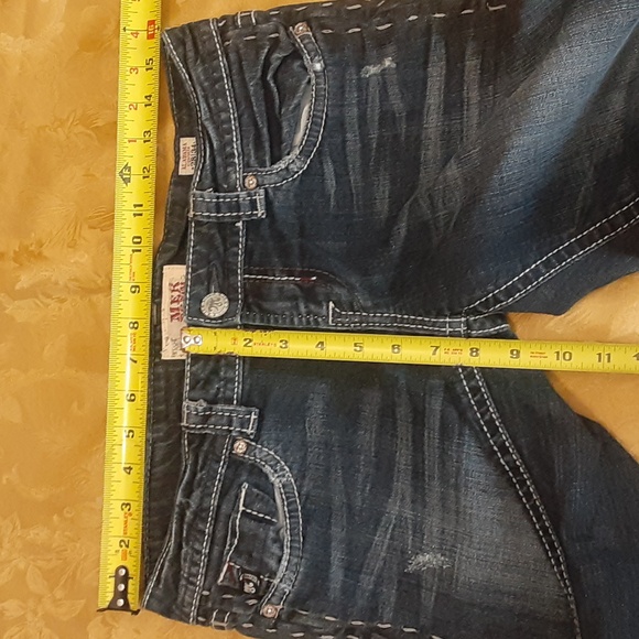 MEK DENIM BEAUTIFUL JEANS STRETCH Very Confy Size 28 MADE IN USA - Picture 6 of 15